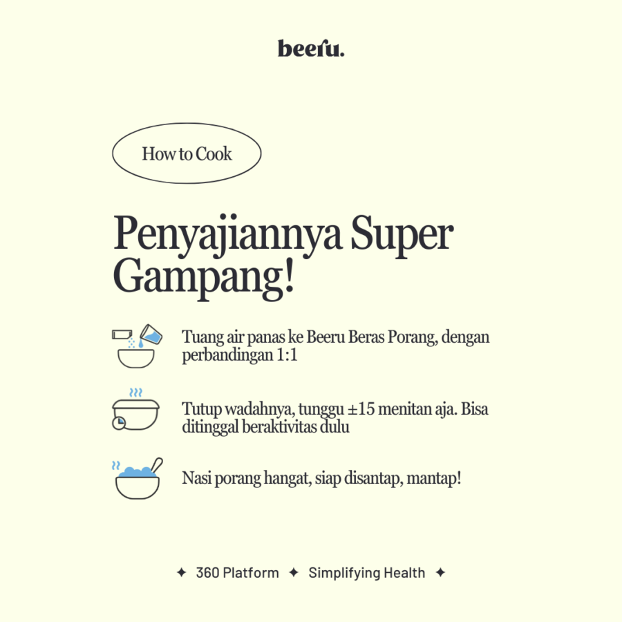 Beeru Beras Porang Box Sachet (7x 40gr)