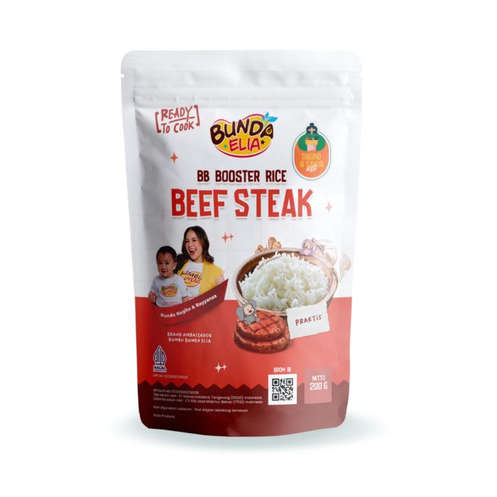 Bumbu Bunda Elia BB Booster Rice Beef Steak