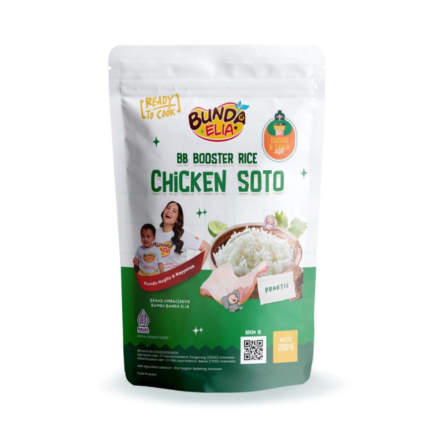 Bumbu Bunda Elia BB Booster Rice Chicken Soto 200gram