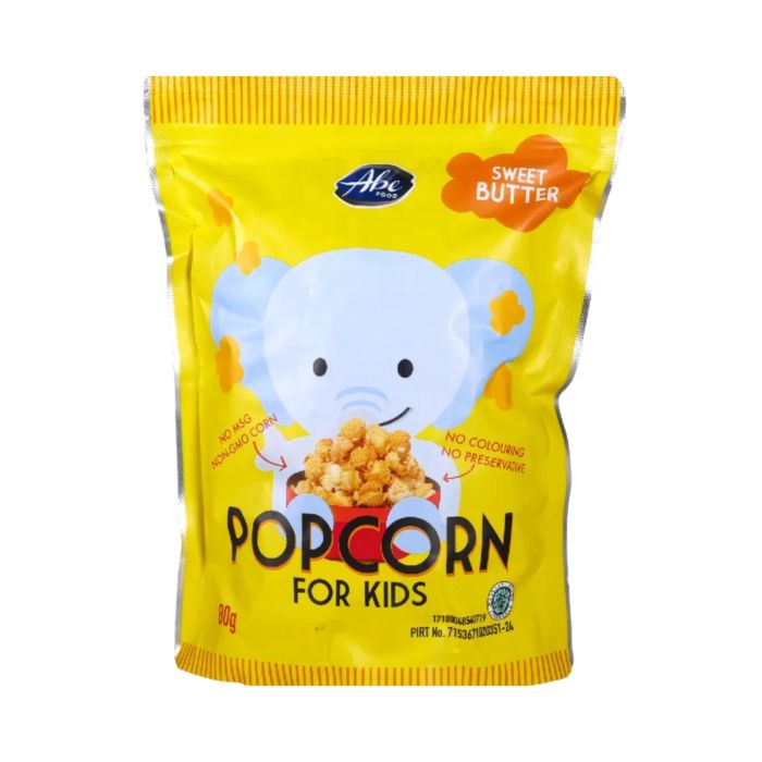Abe Food Popcorn For Kids Sweet Butter