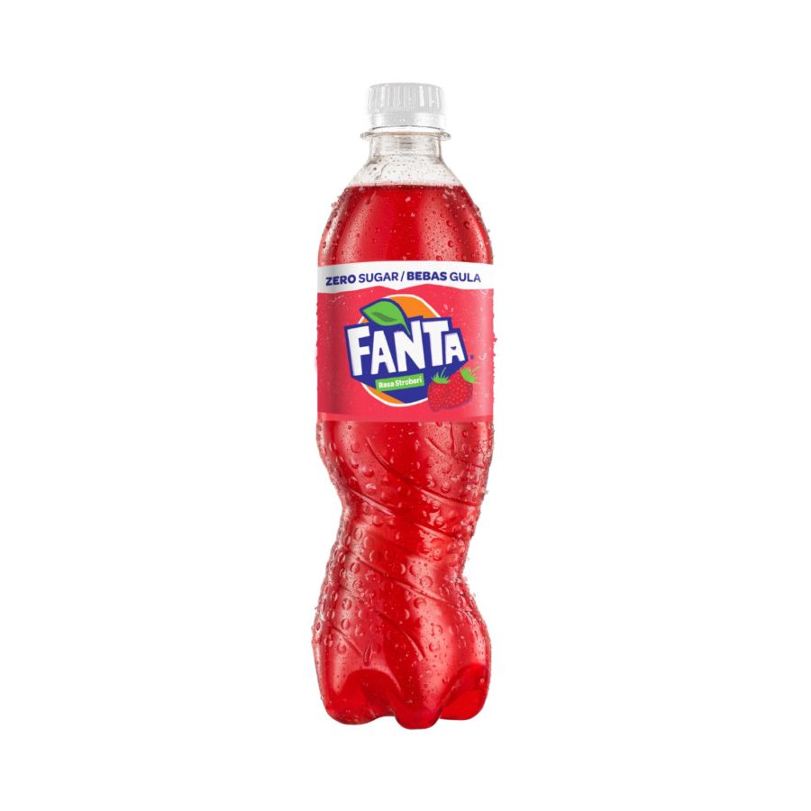 Fanta Strawberry Zero PET 390ml