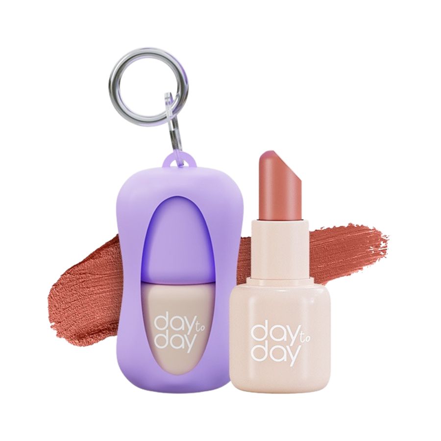 Implora Day To Day Lip Bullet 03 Extraordinary 3 In 1 Lipstick, Blush On, Eyeshadow 1gram