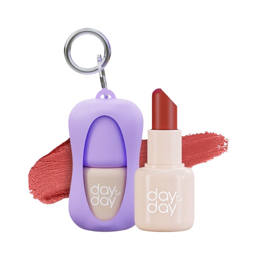 Implora Day To Day Lip Bullet 04 Attention 3 In 1 Lipstick, Blush On, Eyeshadow 1gram