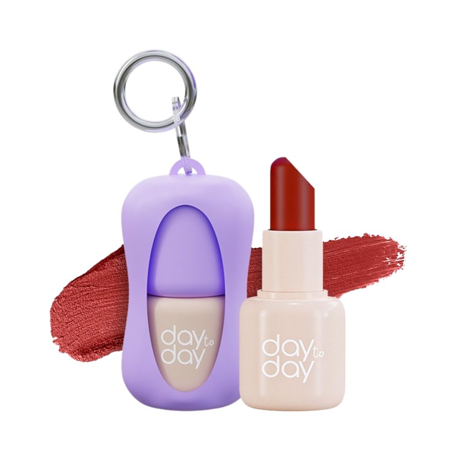 Implora Day To Day Lip Bullet 05 At Night 3 In 1 Lipstick, Blush On, Eyeshadow 1gram