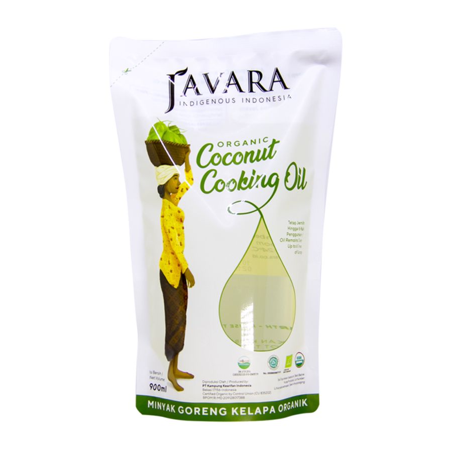 [INVALID] Javara Organic Coconut Cooking Oil 900ml