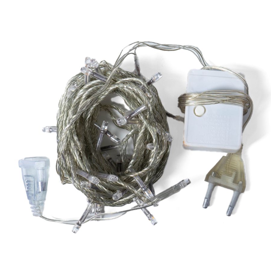 Lampu Natal LED Hijau 8m 400gram