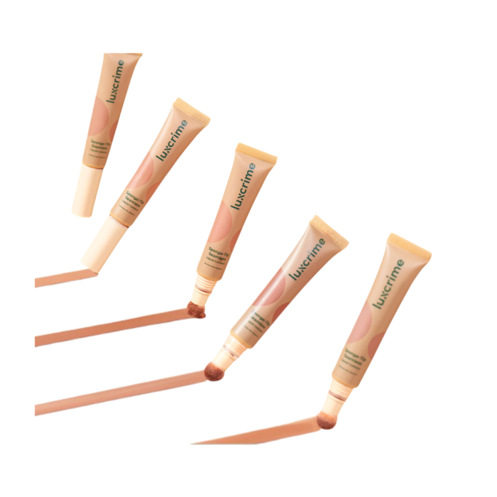 Luxcrime Sponge-Tip Seamless Hazelnut Liquid Contour Wajah