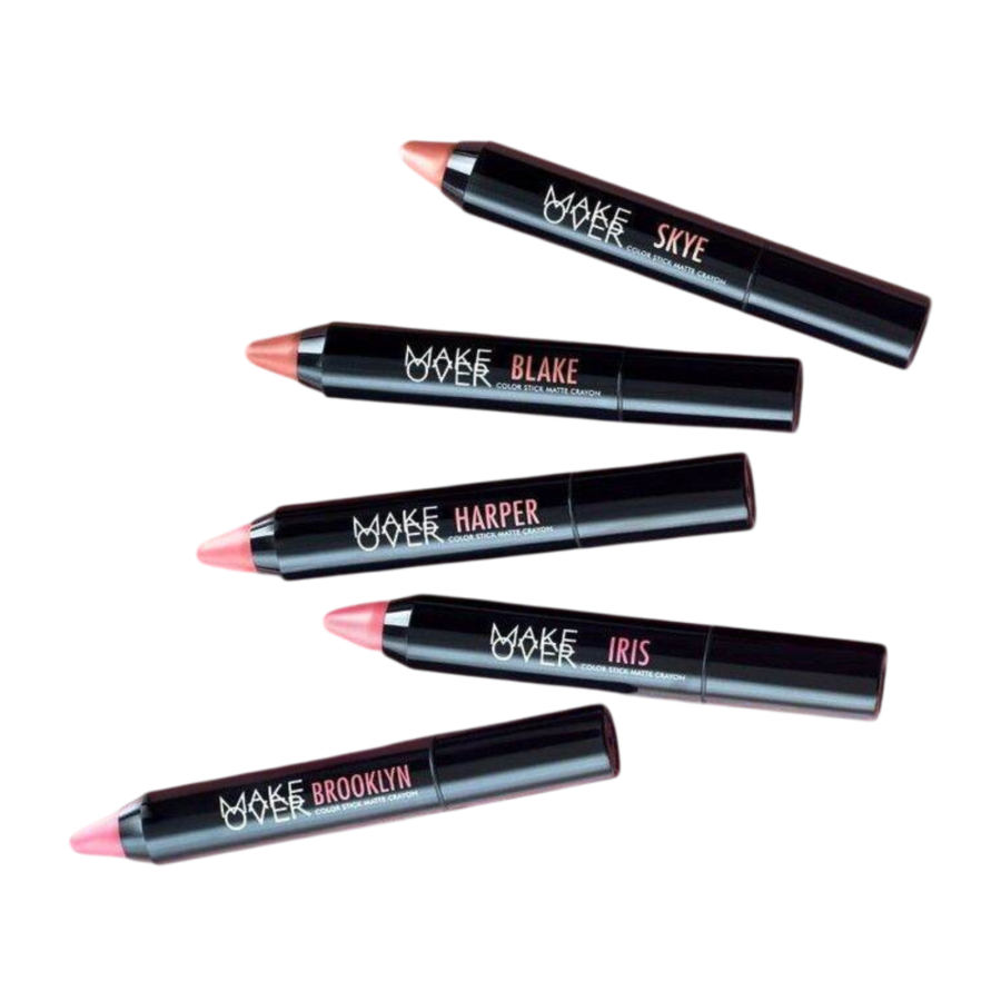 Make Over Color Stick Matte Crayon 103 Harper Lipstick 2gram