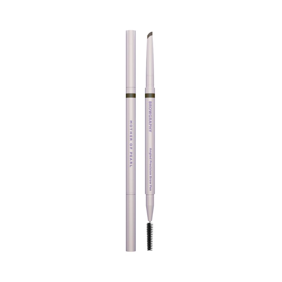 Mother of Pearl Browgraphy Angled Precision Brow Pen Ash Brown 1pcs