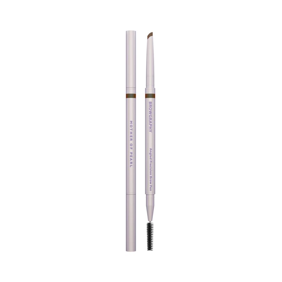 Mother of Pearl Browgraphy Angled Precision Brow Pen Dark Brown 1pcs