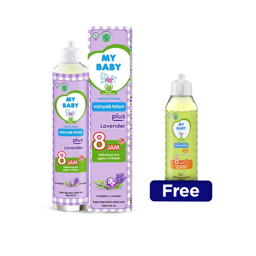 Buy My Baby Minyak Telon Plus Lavender 150 ml Free Minyak Telon Plus