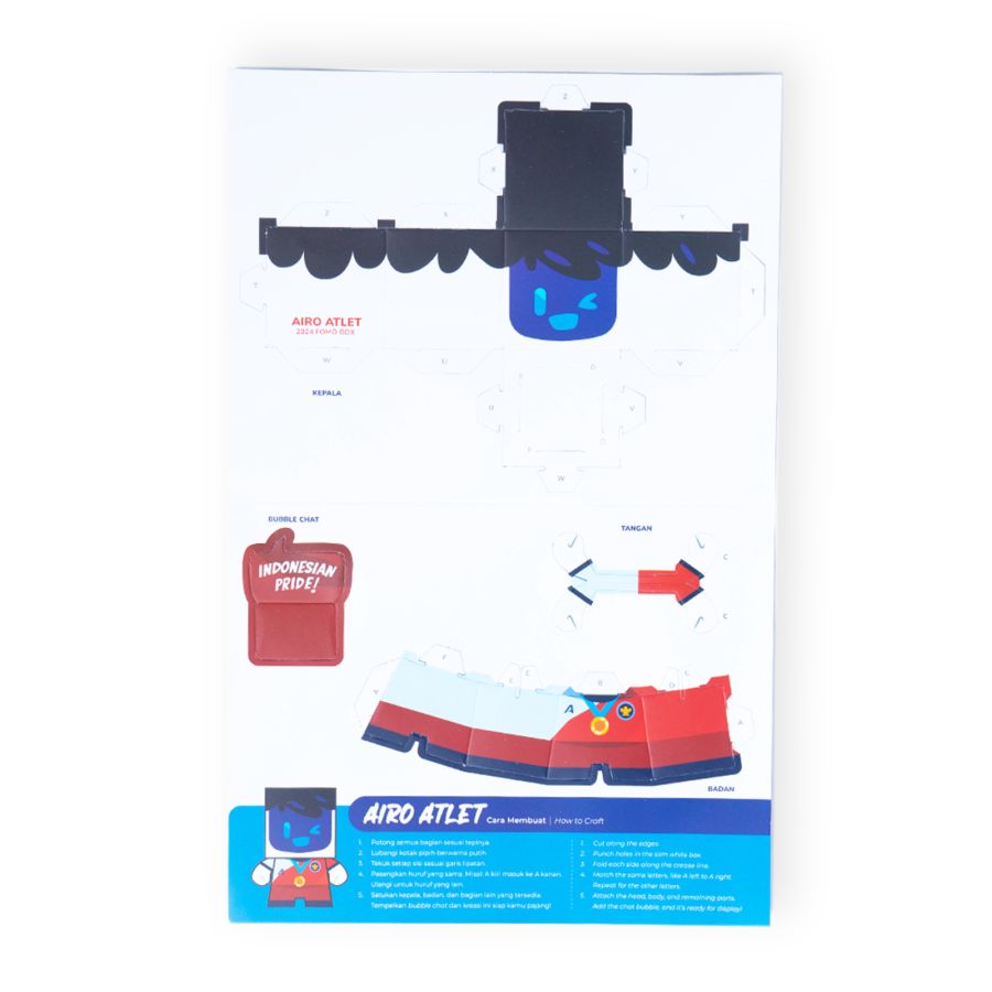 Papercraft - Airo Atlet 1pcs
