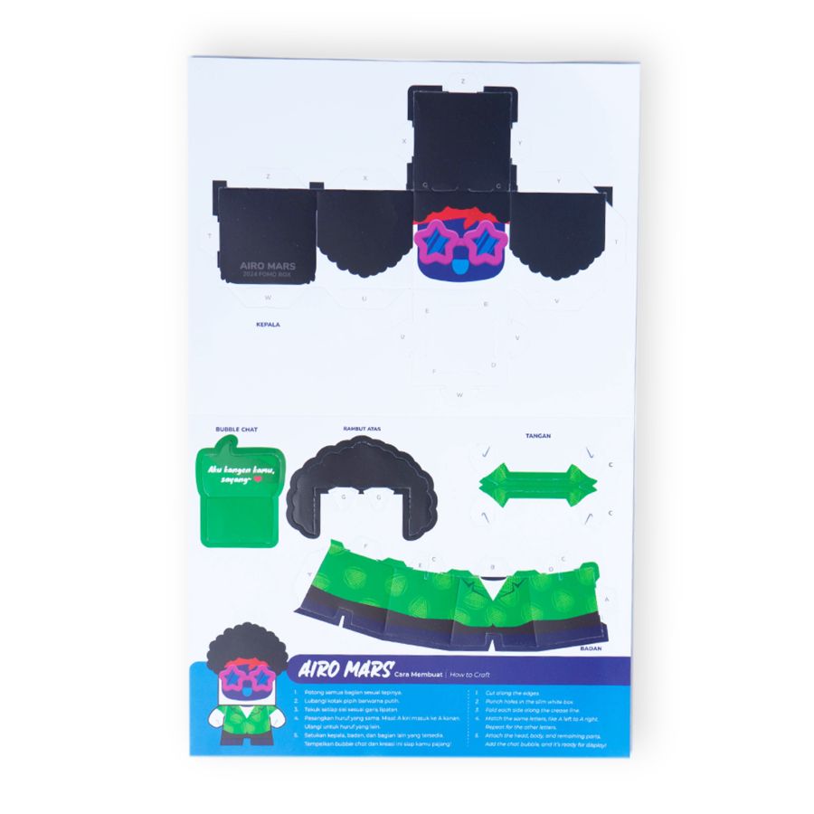 Papercraft - Airo Mars 1pcs