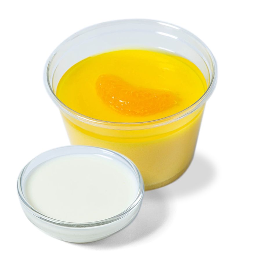 Mandarin Orange Pudding with Vanilla Vla 130ml