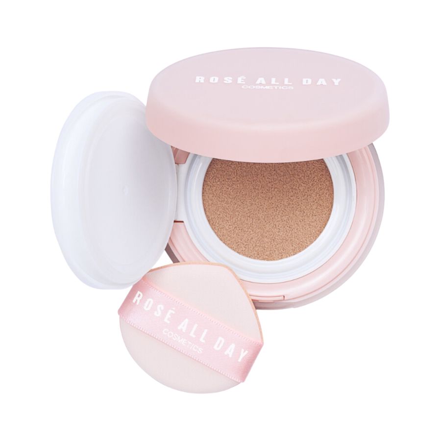 Rose All Day The Realest Lightweight Essence Cushion Medium Neutral 15gram