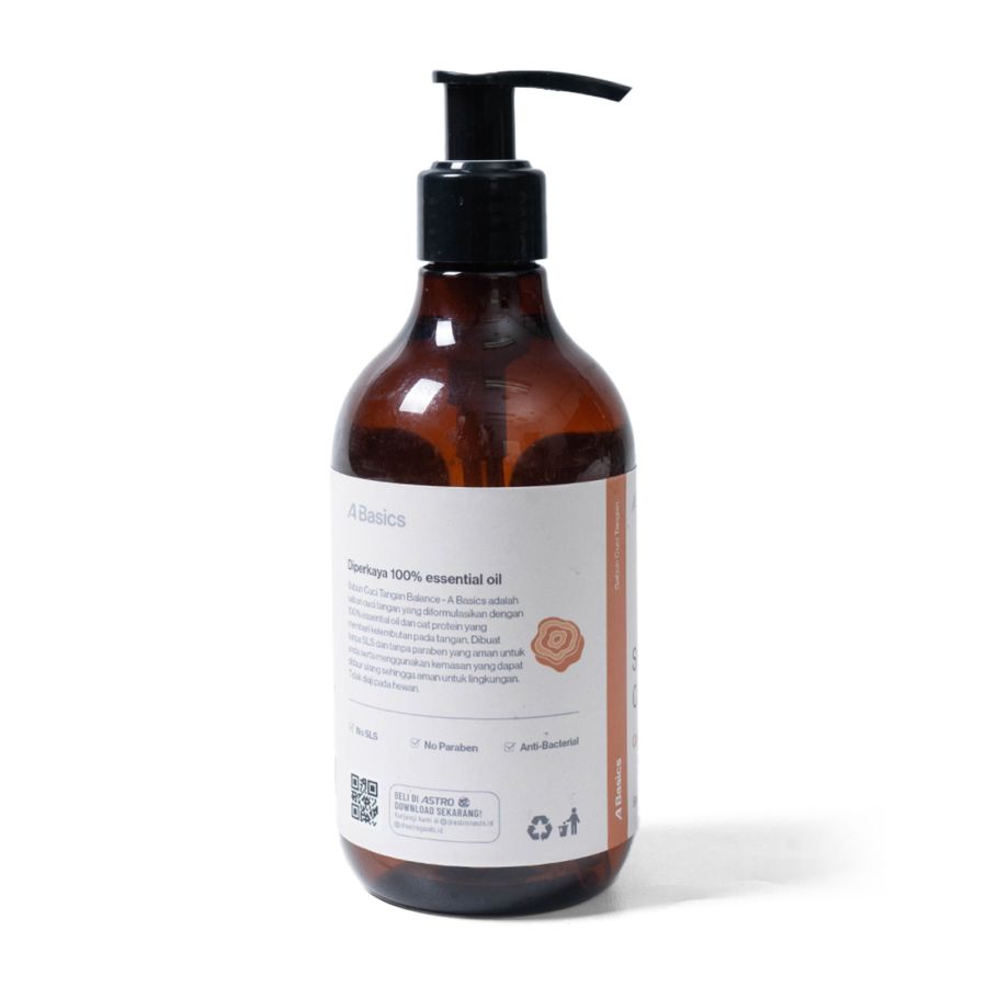 Balance Cedarwood Geranium Handsoap A Basics 300ml