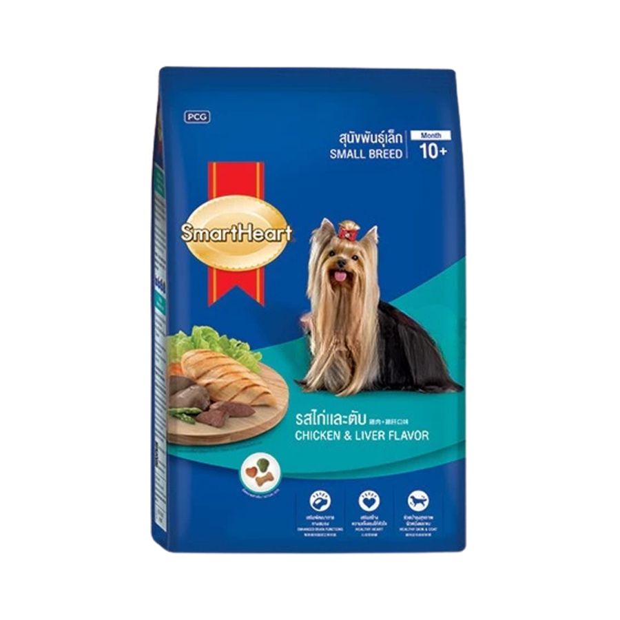 Smartheart Dry Dog Food Small Breed Chicken & Liver 8kg