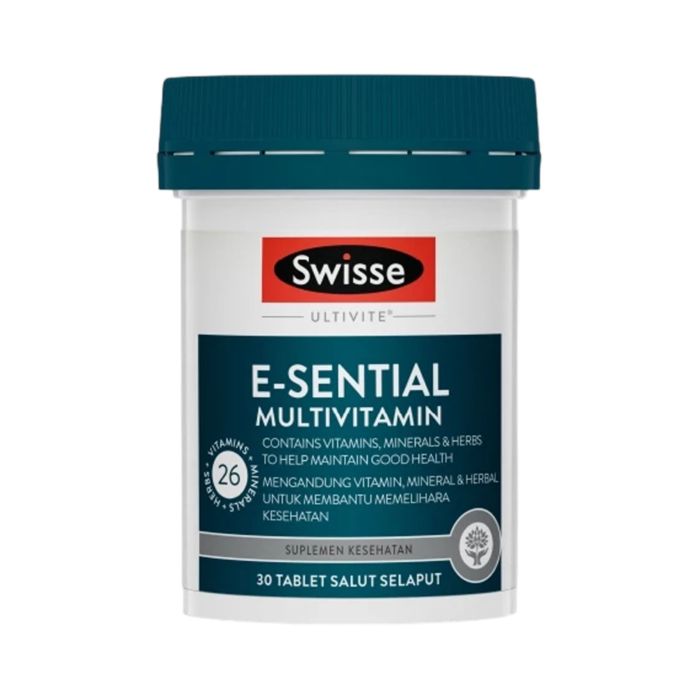 Swisse Ultivite E-sential Multivitamin Kesehatan Daya Tahan Tubuh