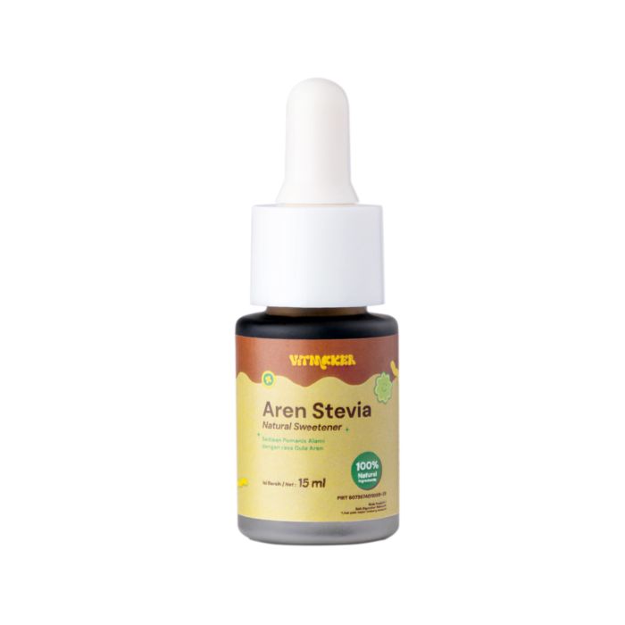 Vitmaker Liquid Aren Stevia Pemanis Alami (pengganti gula dengan 0 calorie)