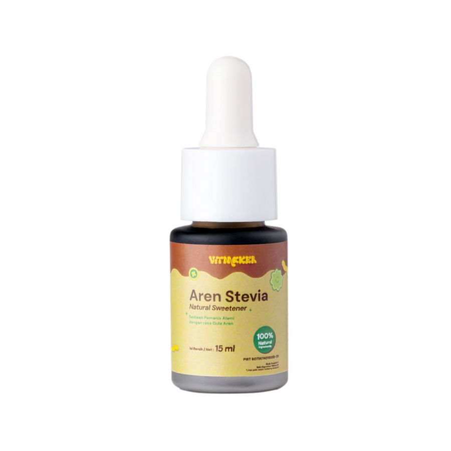 Vitmaker Liquid Aren Stevia Pemanis Alami (pengganti gula dengan 0 calorie) 15ml