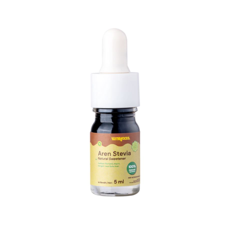 Vitmaker Liquid Aren Stevia Pemanis Alami (pengganti gula dengan 0 calorie) 5ml