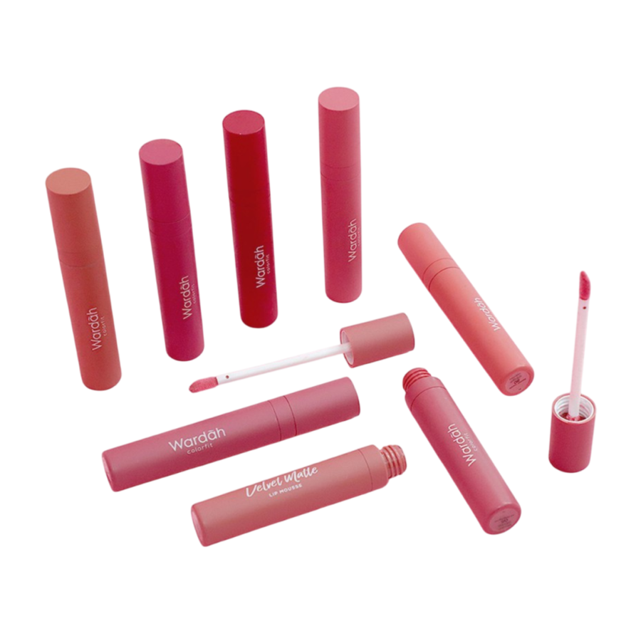 Wardah Colorfit Velvet Matte 04 Pink Sweetheart Lip Mousse 4gram