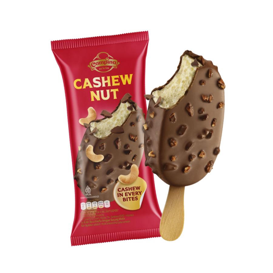 Campina Es Krim Cashew Nut 90ml
