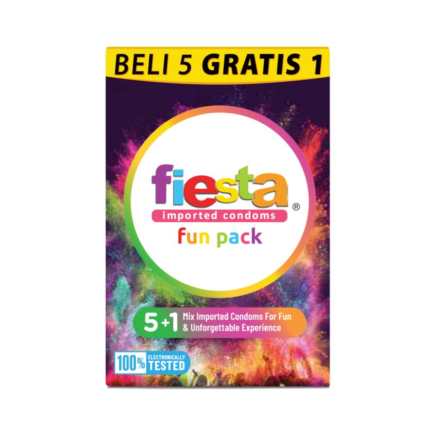 Fiesta Fun Pack Kondom 1pack