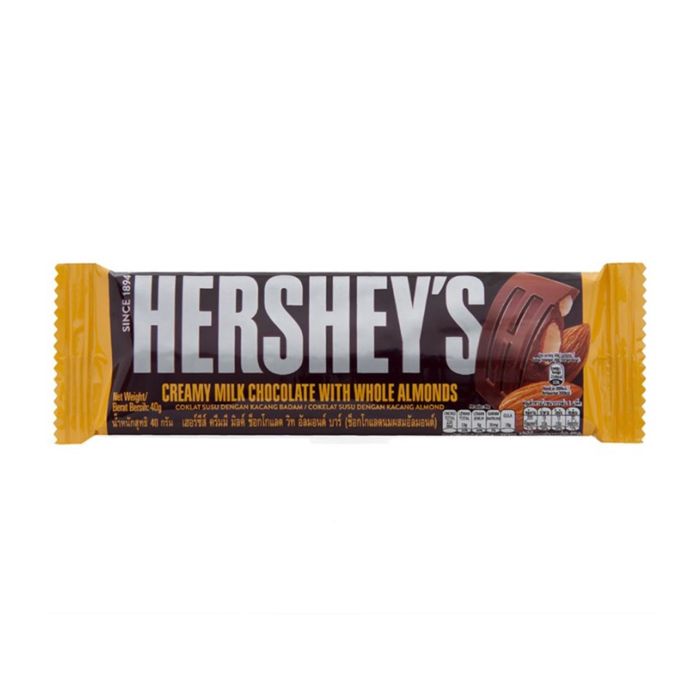 Hershey Bar Milk with Almond 40gram