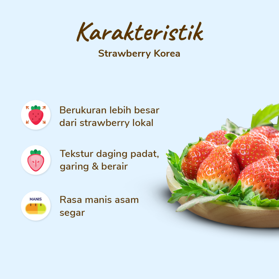 Strawberry Korea Astro Farm 330gram