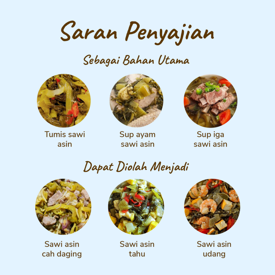 Sawi Asin Prima Rasa 200gram