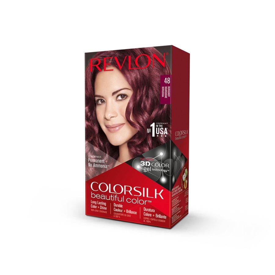 Revlon Colorsilk Burgundy 48 Liquid Botol 59.1ml