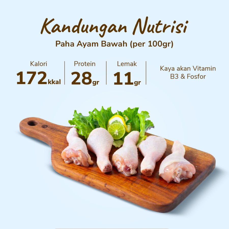 Paha Ayam Bawah 4-5 Potong Sreeya 450gram