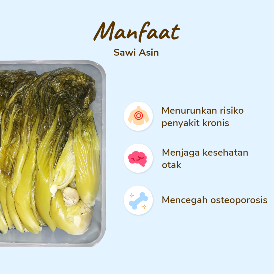 Sawi Asin Prima Rasa 200gram