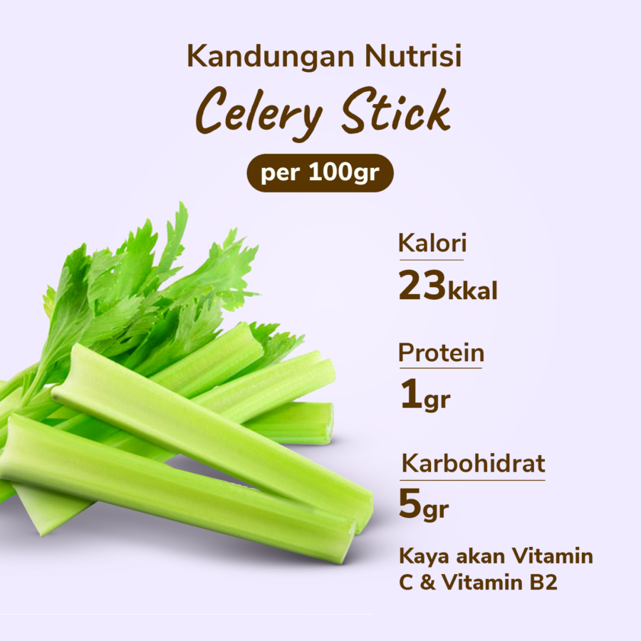Celery Stick Astro Farm 750-900 gram 1pack