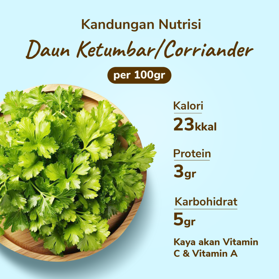 Daun Ketumbar Astro Farm 50gram
