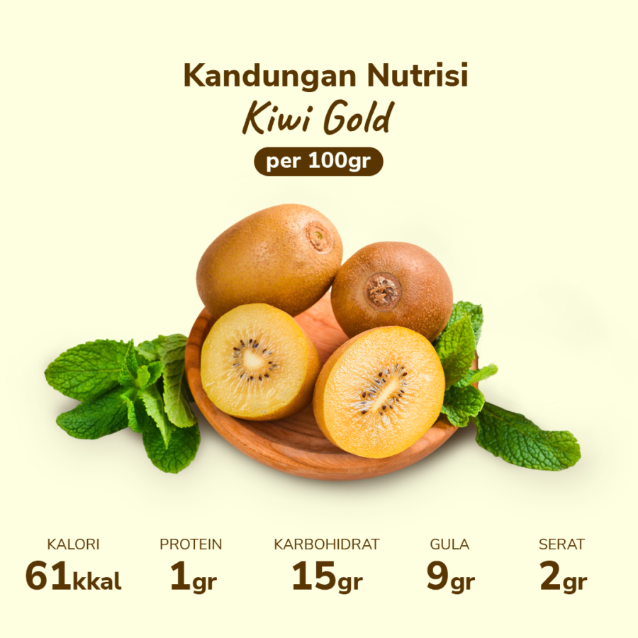 Kiwi Gold Premium Astro Farm 2 pcs 150-165 gram
