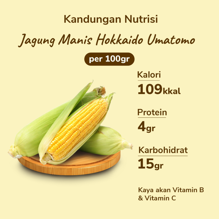 Jagung Manis Hokkaido Umatomo - Astro Goods 2pcs