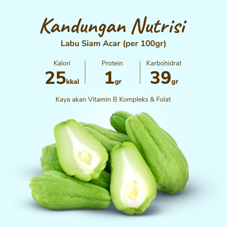 Labu Siam Acar Astro Farm 250gram