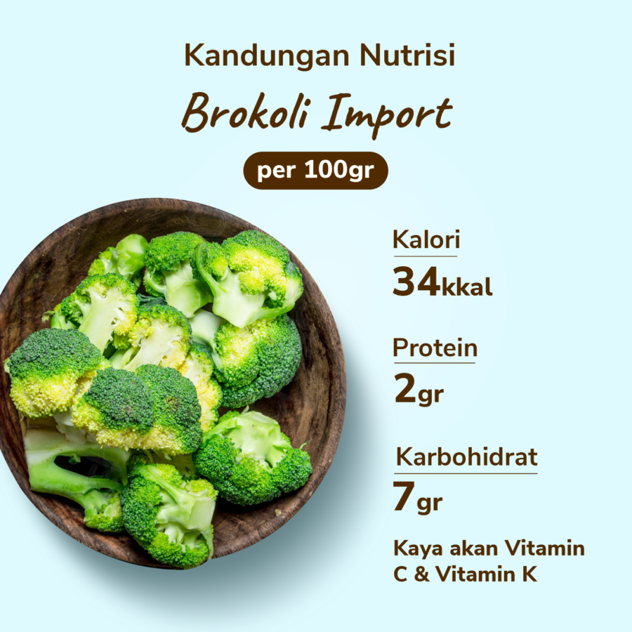 Brokoli Import Astro Farm 300gram