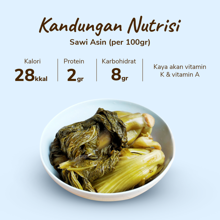 Sawi Asin Prima Rasa 200gram