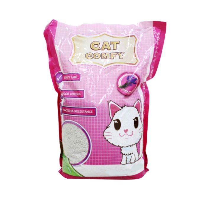 Cat Comfy Bentonite Cat Litter Lavender Scent 