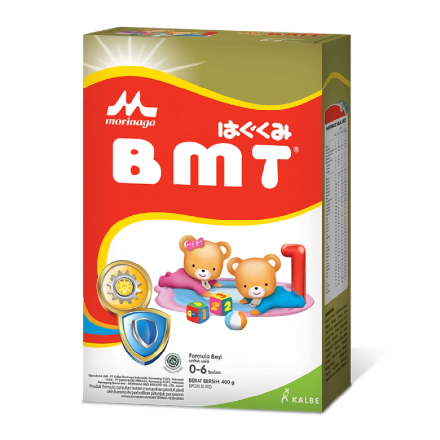 Morinaga BMT Lactoferin 0-6 Bulan Susu Formula Bayi 400gram