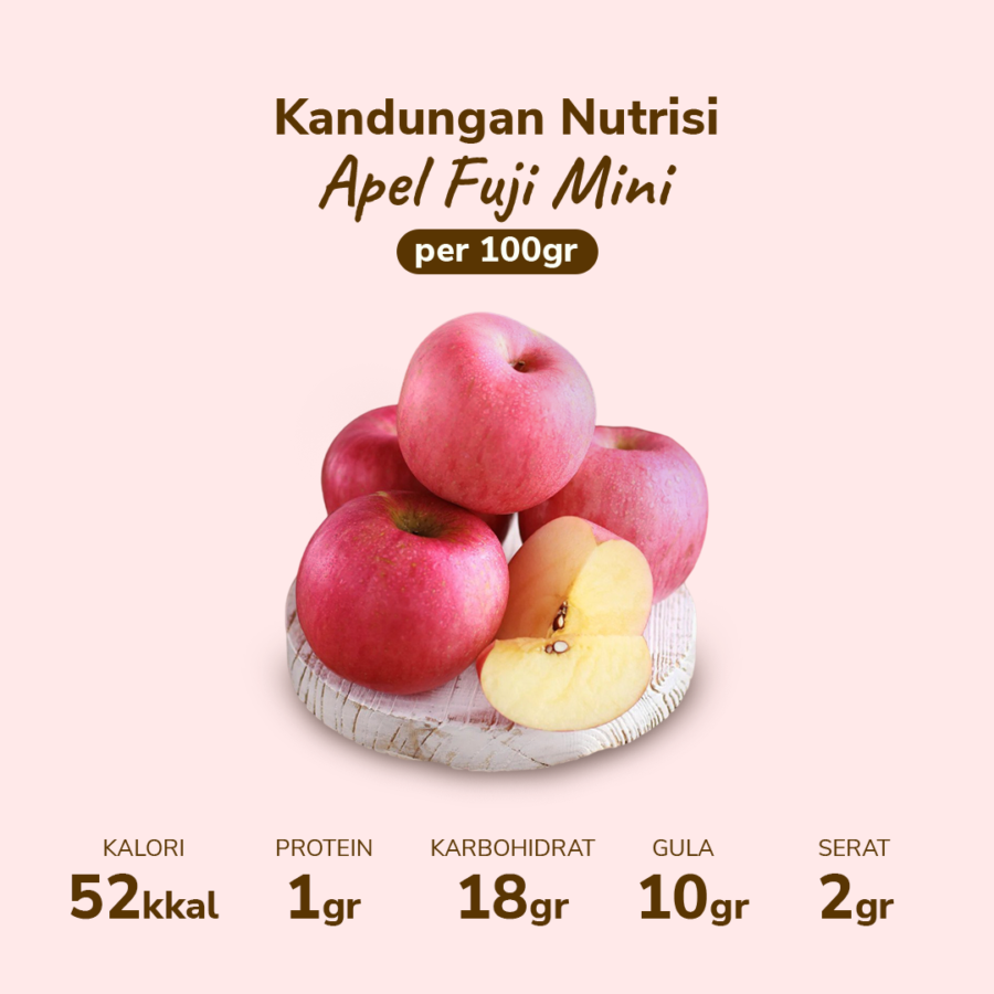Apel Fuji Mini Best Value - Astro Farm 1kg