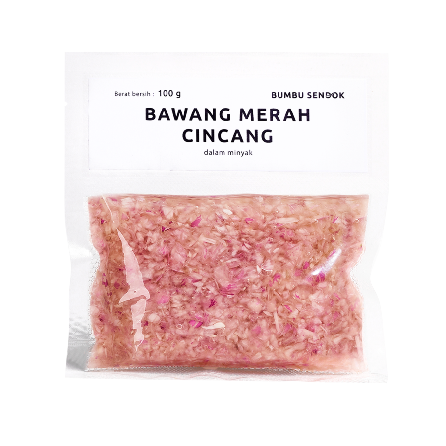 Bumbu Sendok Bawang Merah Cincang dalam Minyak / Minced Shallot in Oil 100gr 100gram