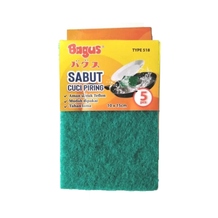 Bagus Sabut Cuci Piring 5pcs