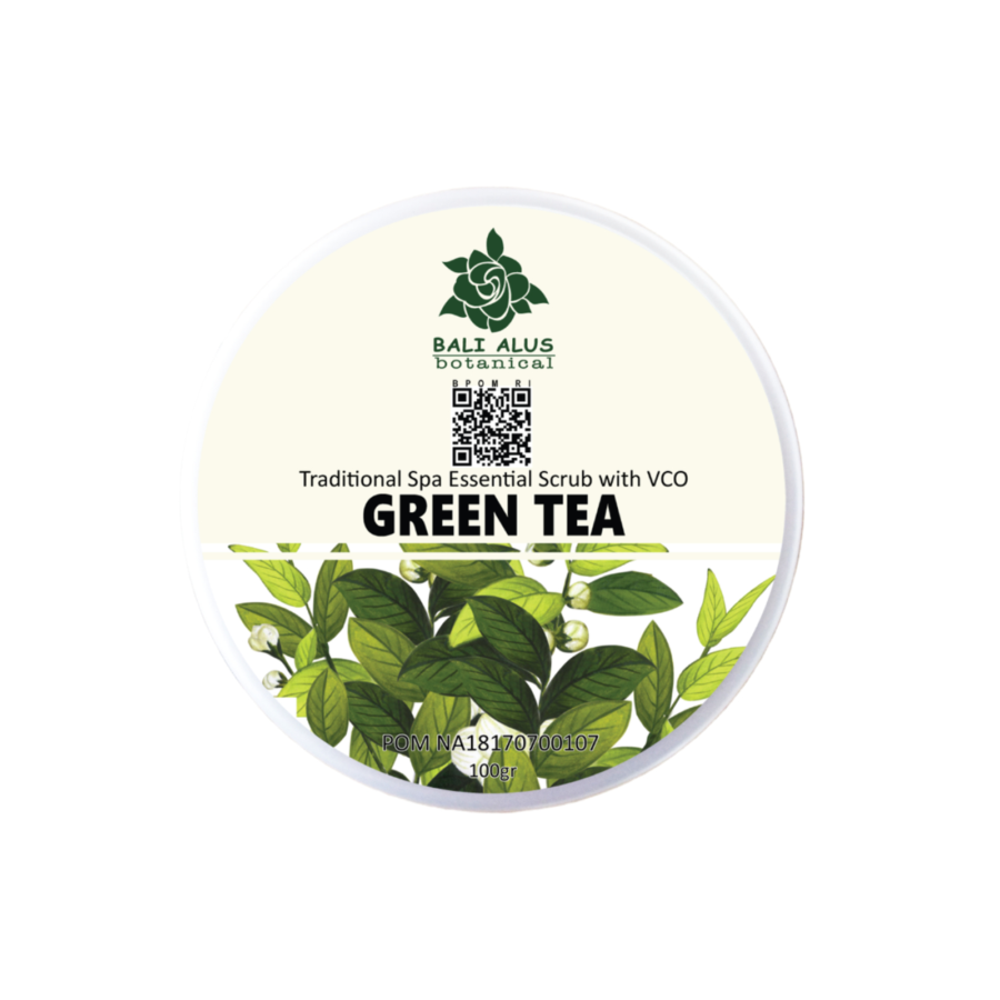 Bali Alus Lulur Spa Cream Green Tea  100gram 100gram