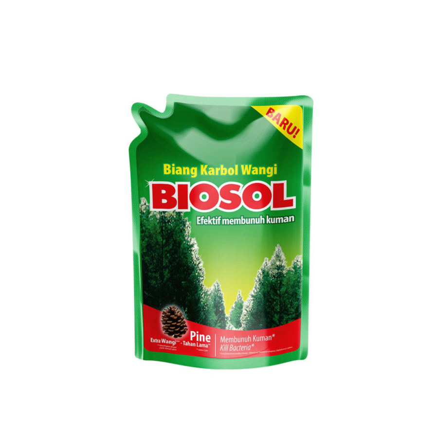 Biosol Karbol Wangi Pouch 400ml 400ml 400ml