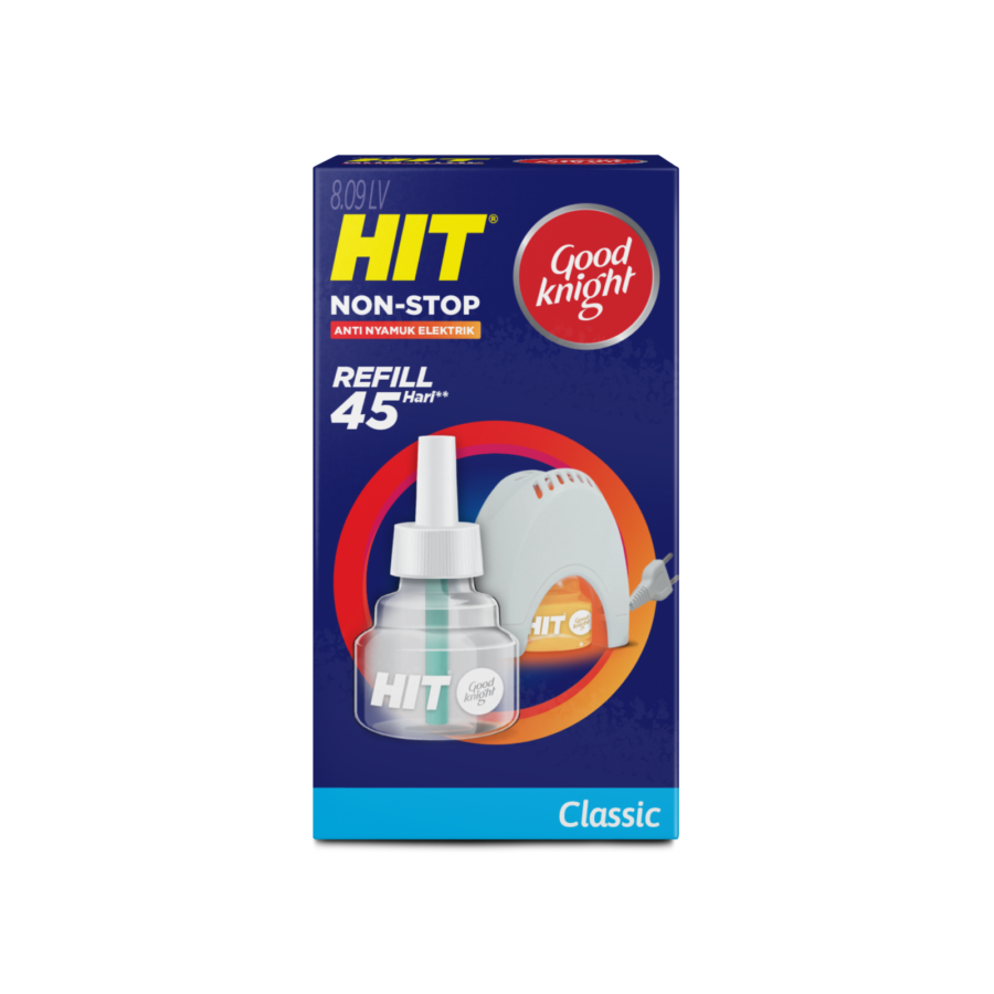 HIT Good Knight Non Stop Refill Classic 45 Hari Obat Nyamuk Elektrik