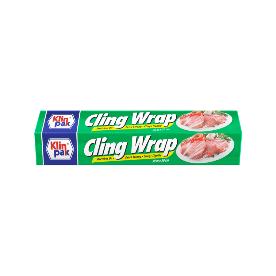 Klinpak Cling Wrap 30cm x 30m + 6m/Perlengkapan Dapur